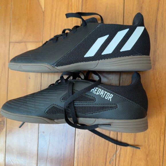 NO BOX Women Adidas Predator Edge Soccer Shoes in Black Size US 5 - Picture 4 of 6